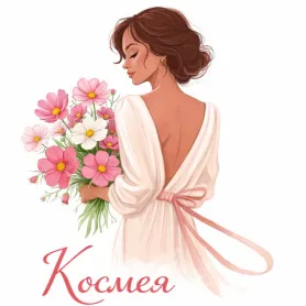 Букет от флориста  от интернет-магазина «Космея»