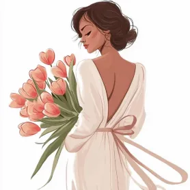 Букет от флориста  от интернет-магазина «Космея»